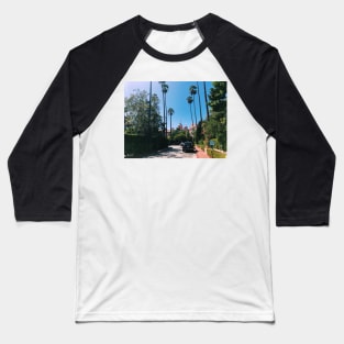 Beverly Hills, California - Sunny Day Street View Baseball T-Shirt